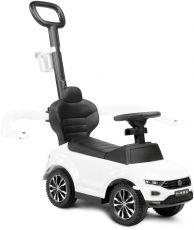 Машинка для катання Caretero (Toyz) VW T-Roc White з батьківською ручкою